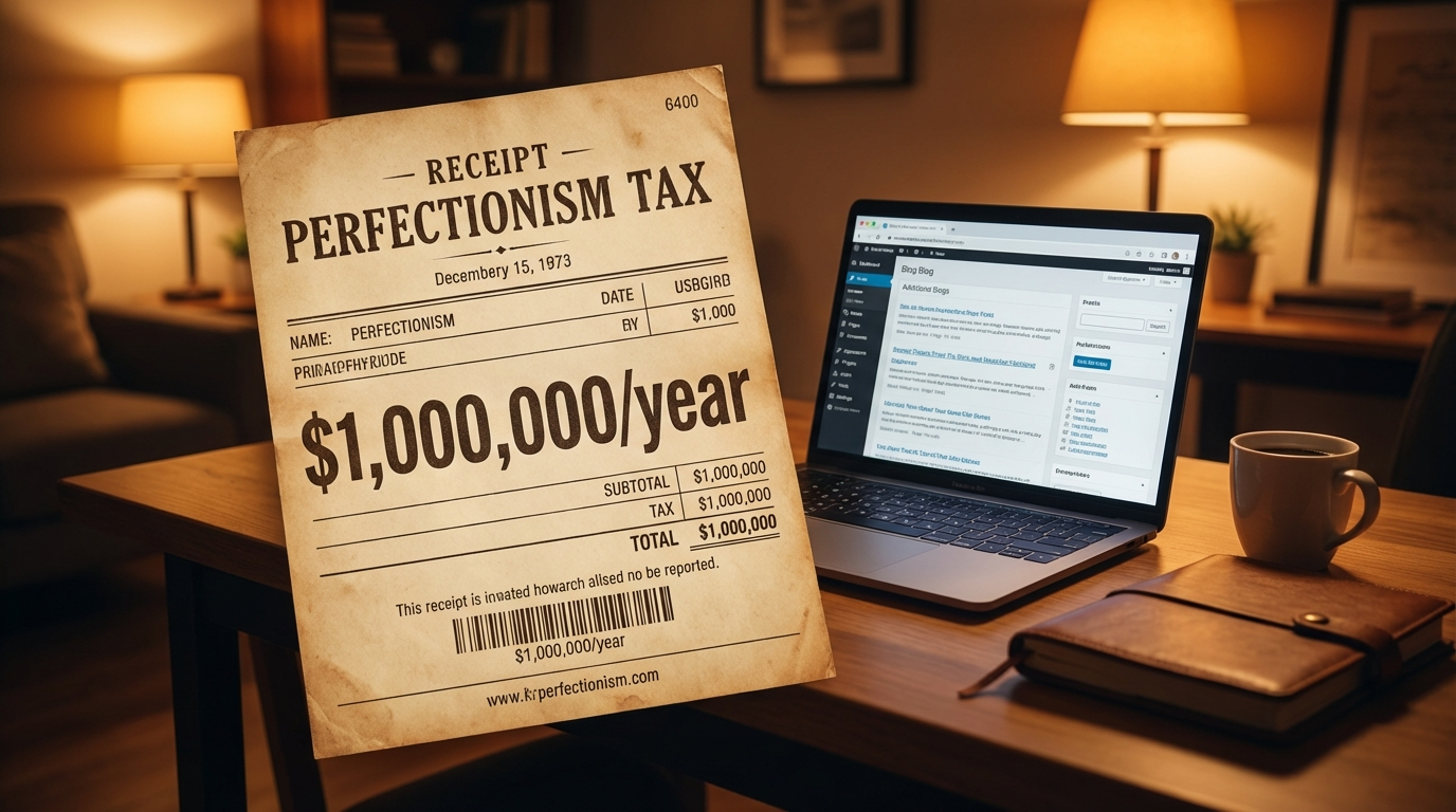 The Perfectionism Tax: How "Getting Ready" Is Costing You $40K/Year
